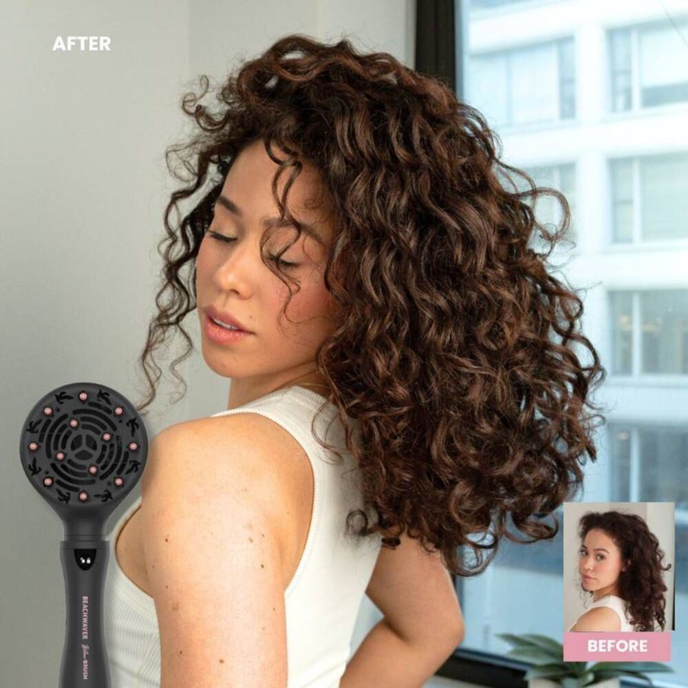 Open Box - BEACHWAVER Co. -  Blowout Brush - Midnight Rose Rose - Picture 3 of 5